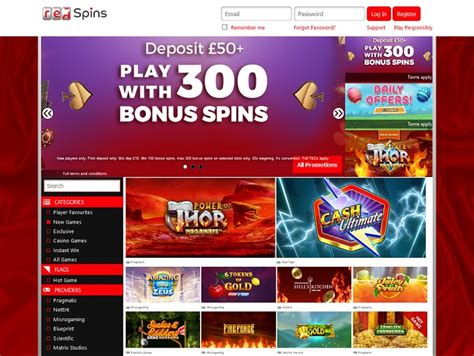 Red spins casino mobile